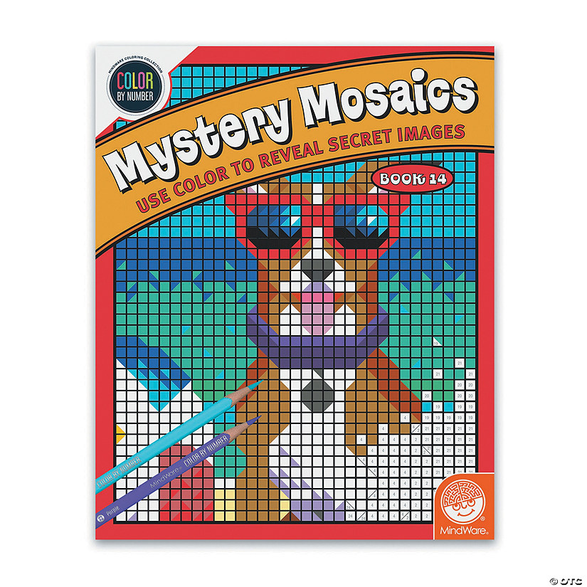 Color By Number Mystery Mosaics: Book 14 Image