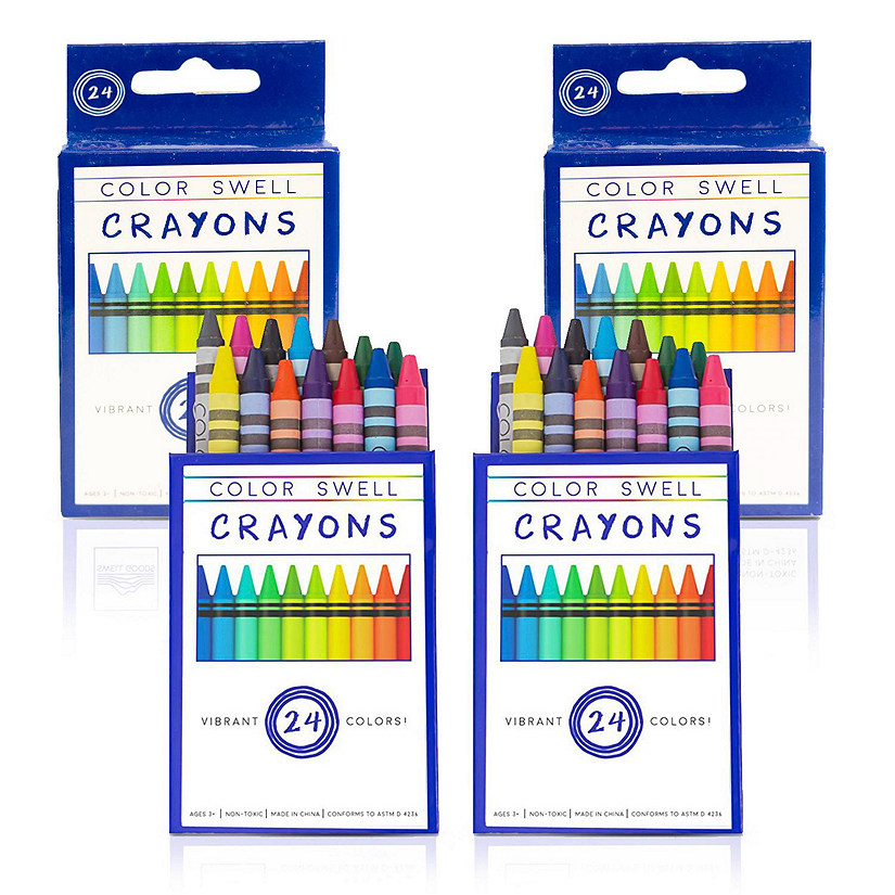 Color Swell Crayons 4 Packs Image