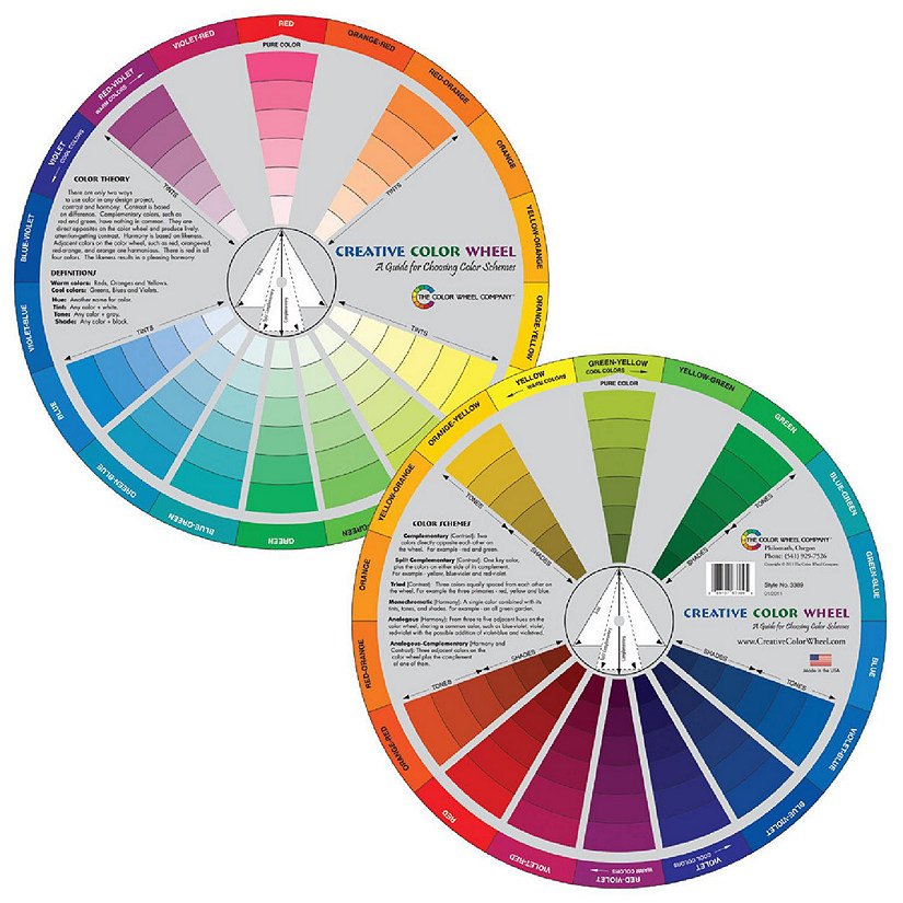 Color Wheel Co Creative Color Wheel, 9-1/4" Diameter Image