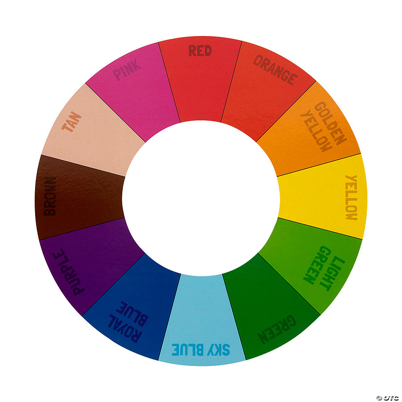 Color Wheels &#8211; 24 Pc.  Image