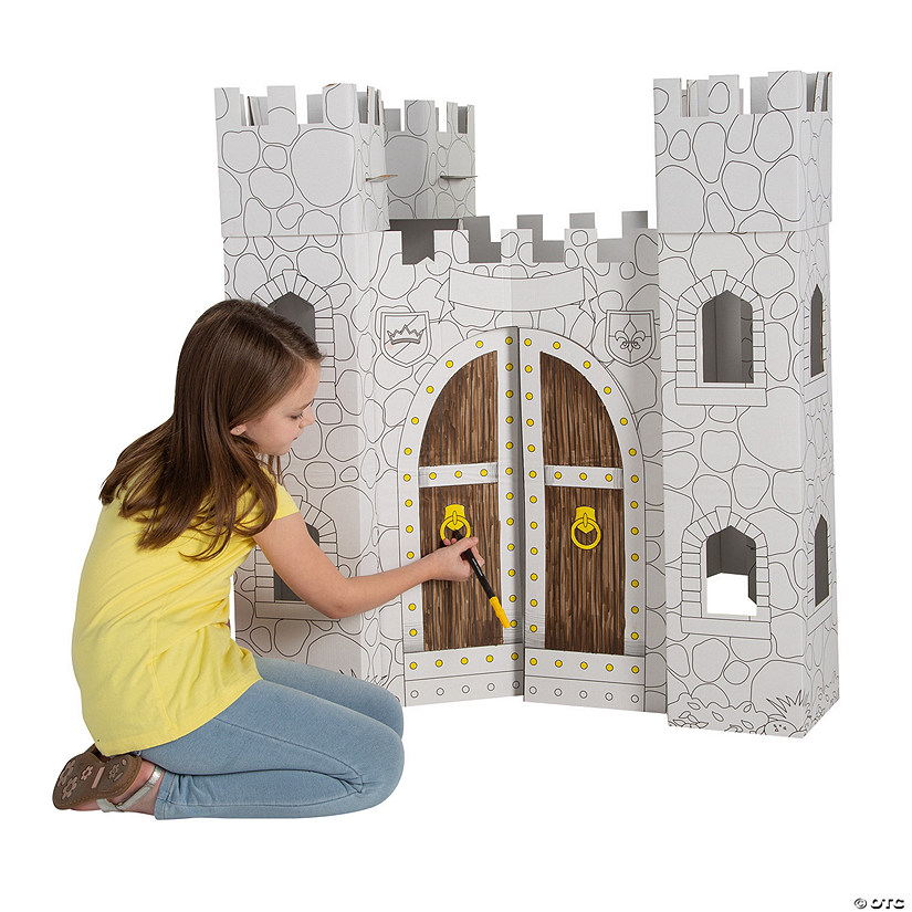 Color Your Own Castle Playhouse Image