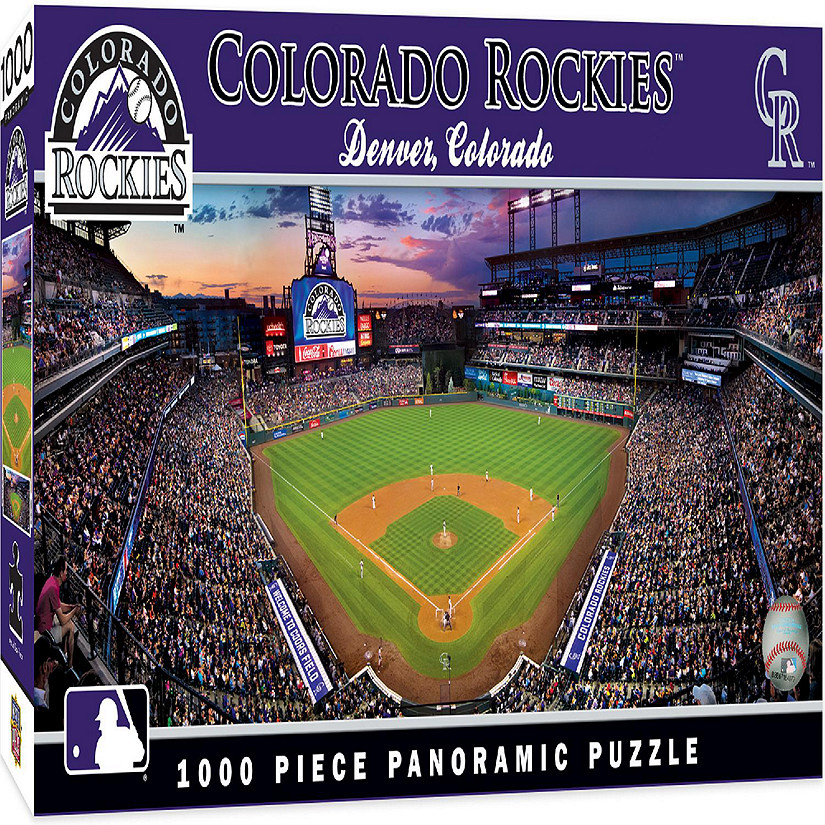 Colorado Rockies - 1000 Piece Panoramic Jigsaw Puzzle Image