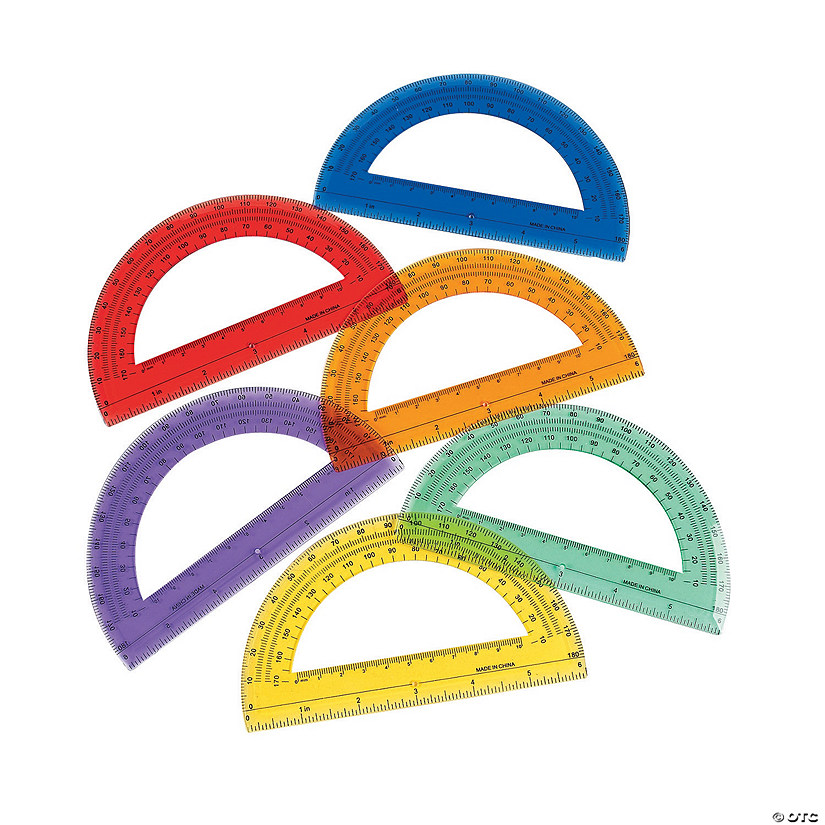 Colored Protractors