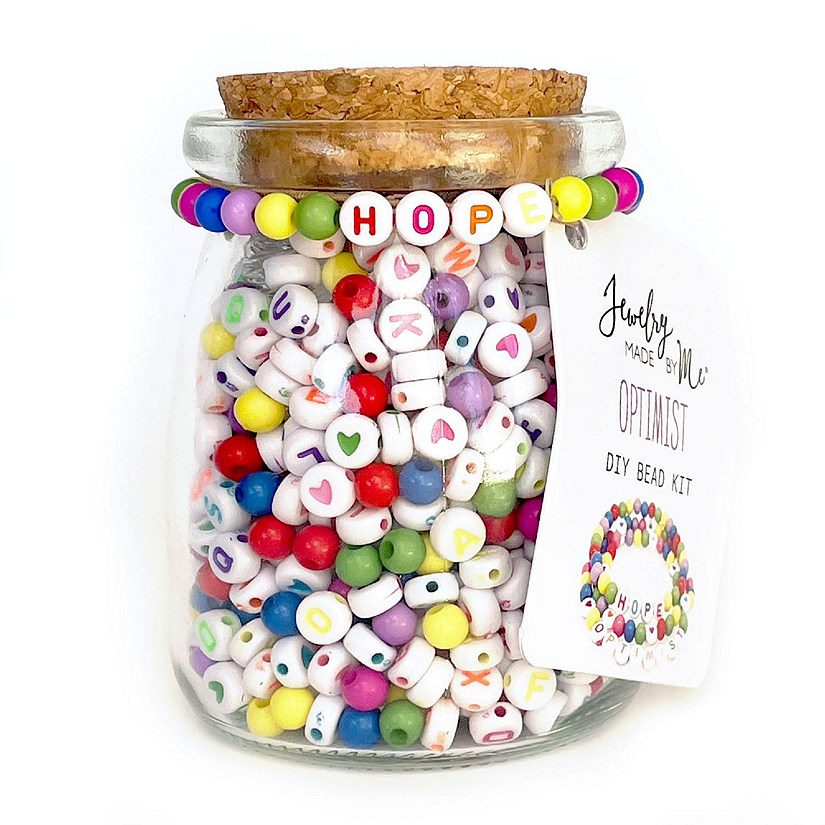 Colorful HOPE Jar DIY Bead Kit Image