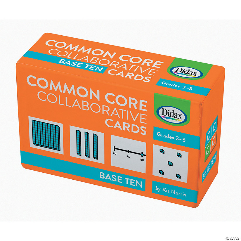 Common Core Collaborative Cards: Base Ten Image