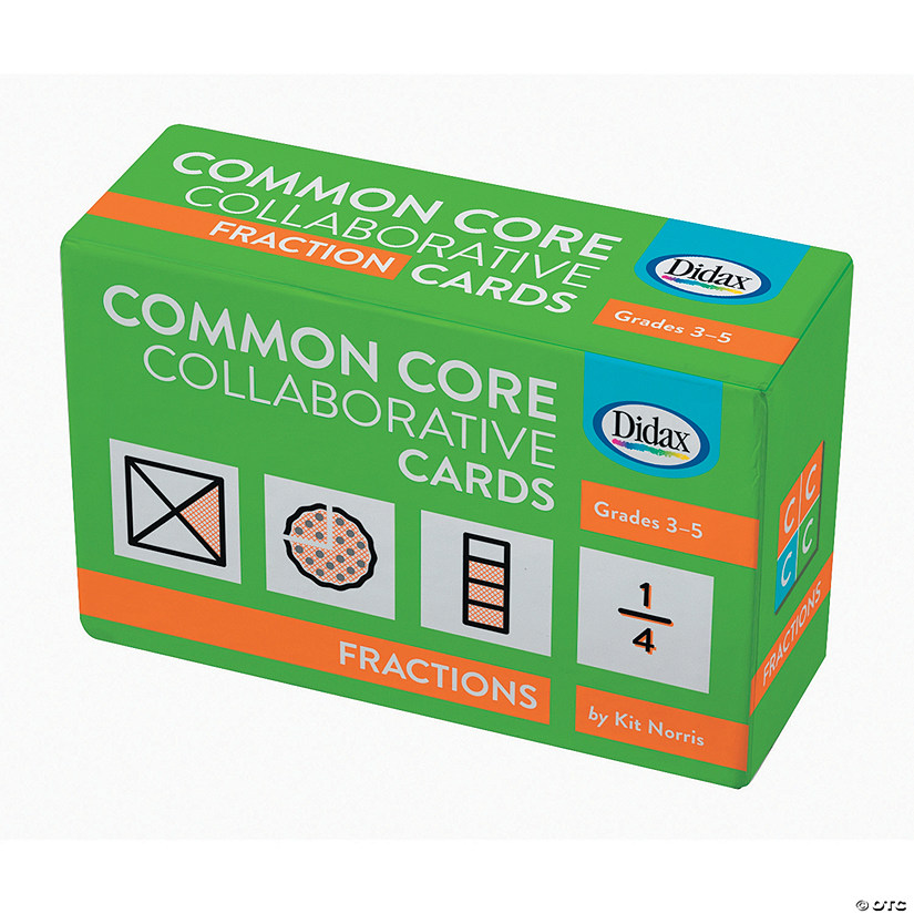 Common Core Collaborative Cards: Fractions Image