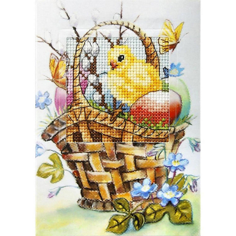 complete cross stitch kit - greetings card "Easter" 6220 Image