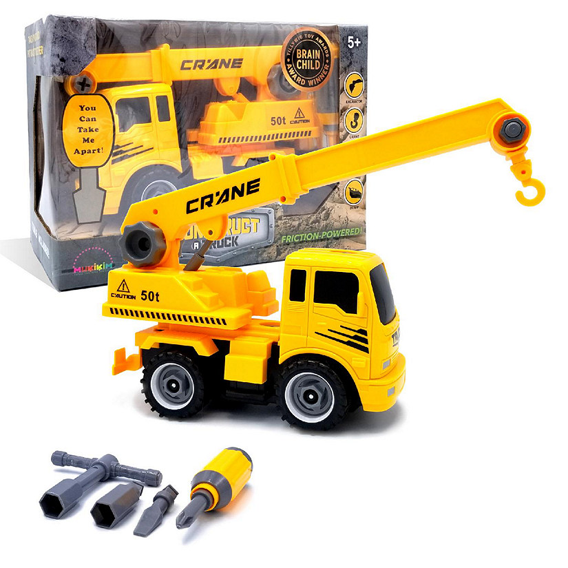 Construct A Truck Crane. Take it apart and Friction powered Image