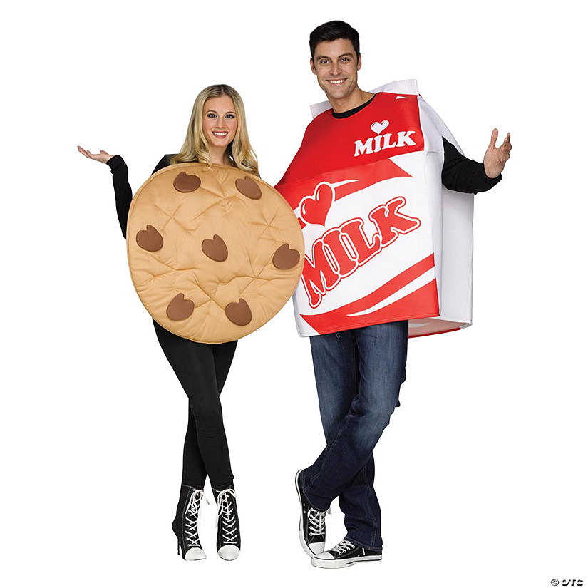 Cookies & Milk Couple Costume Image