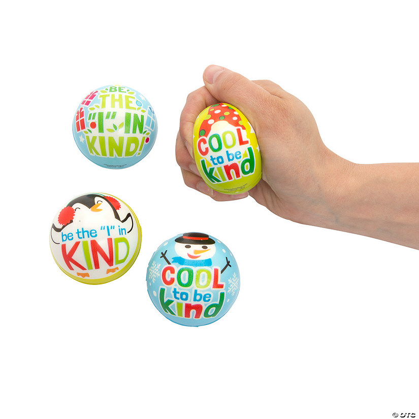 Cool to Be Kind Stress Balls - 12 Pc. Image