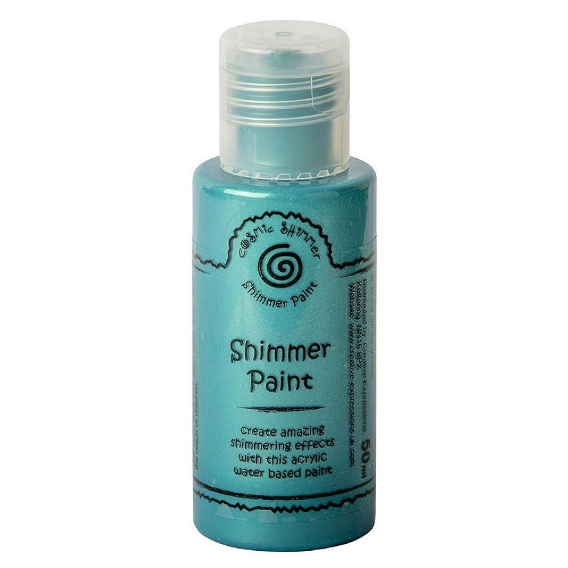 Cosmic Shimmer  Shimmer Paint - Teal Image