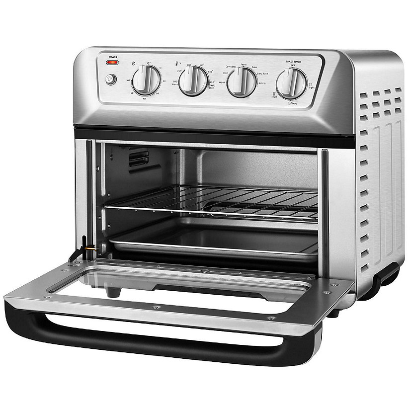 Costway 21.5QT Air Fryer Toaster Oven 1800W Countertop Convection Oven w/ Recipe Image