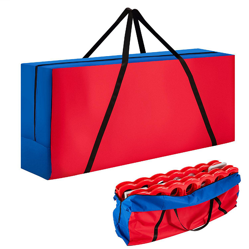 Costway Giant 4 in A Row Storage Bag Carrying Bag for Jumbo 4-to-Score Game Set Only Bag Image