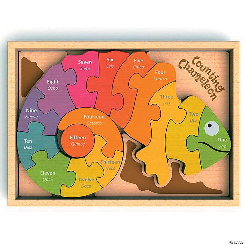 Counting Chameleon Puzzle Image