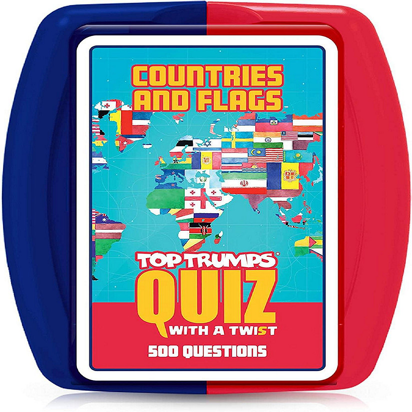 Countries and Flags Top Trumps Quiz With A Twist Card Game Image