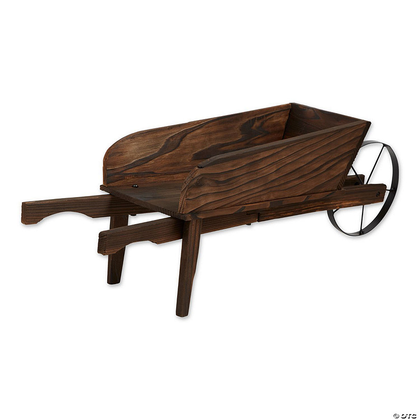Country Flower Cart Planter 33X9.75X11.25" Image