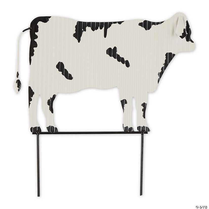 Cow Garden Stake Image
