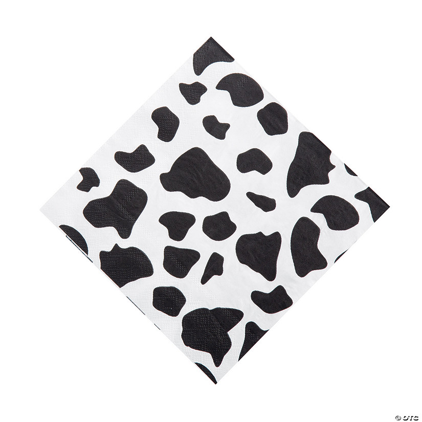 Cow Print Luncheon Napkins - 16 Pc. Image