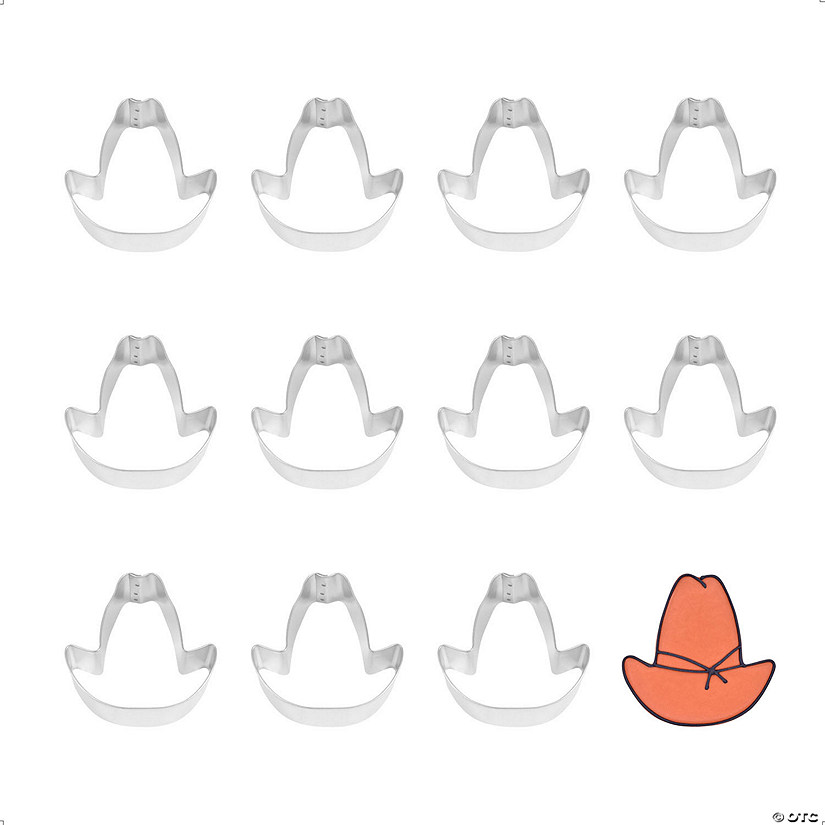 Cowboy Hat 2.75" Cookie Cutters Image