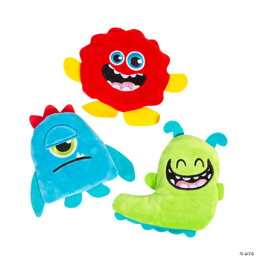 Cozykinz Sensory Sand-Filled Monster Stuffed Characters - 12 Pc. Image