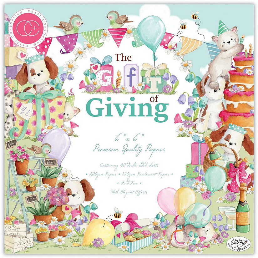 Craft Consortium The Gift of Giving 6x6 Paper Pad Image