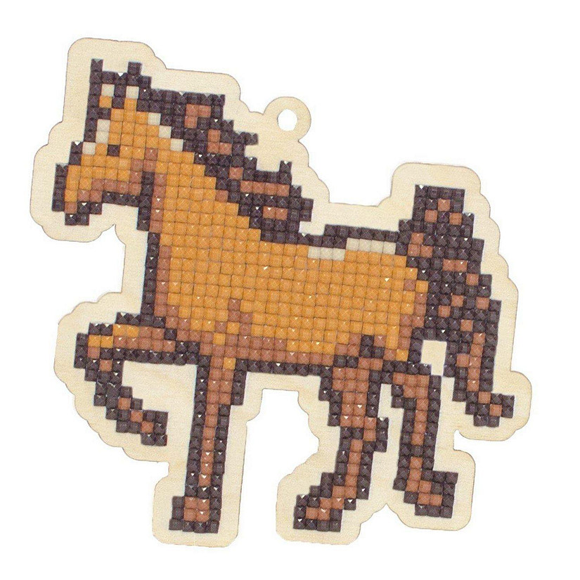 Crafting Spark (Wizardi) - Horse WWP282 Diamond Painting on Plywood Kit Image