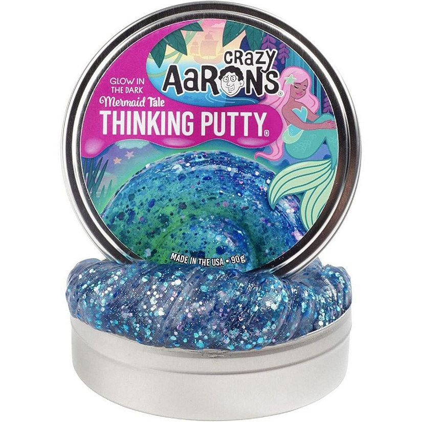 Crazy Aaron's Mermaid Tale Thinking Putty Image