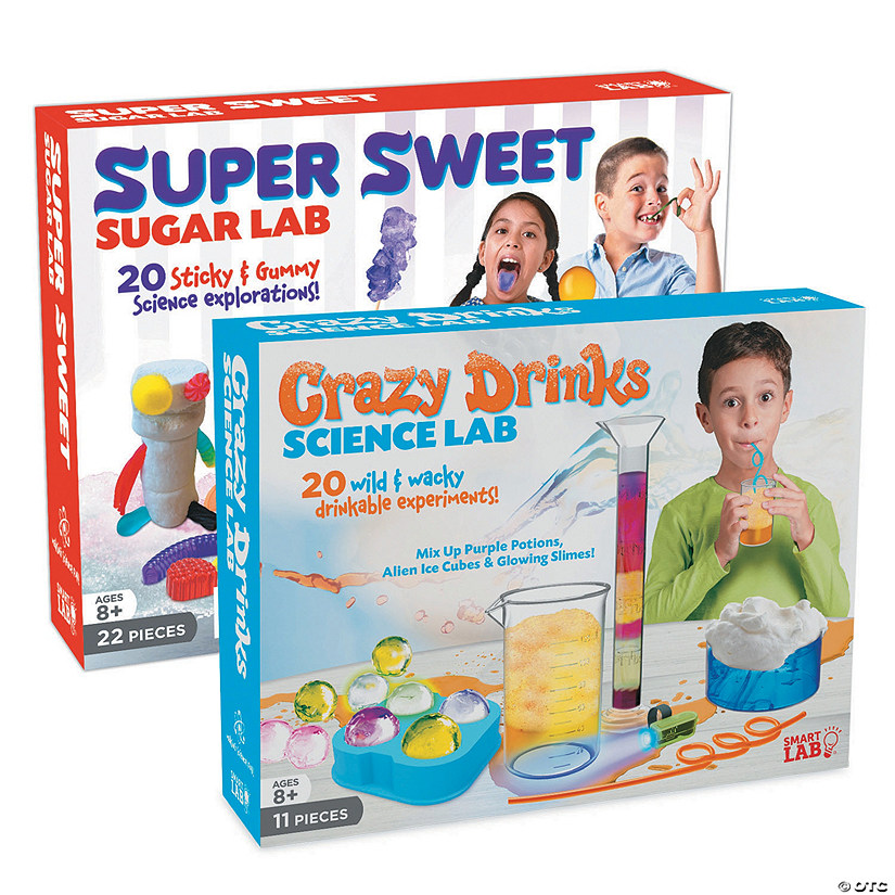 Crazy Drinks & Super Sweet Sugar Lab: Set of 2 Image