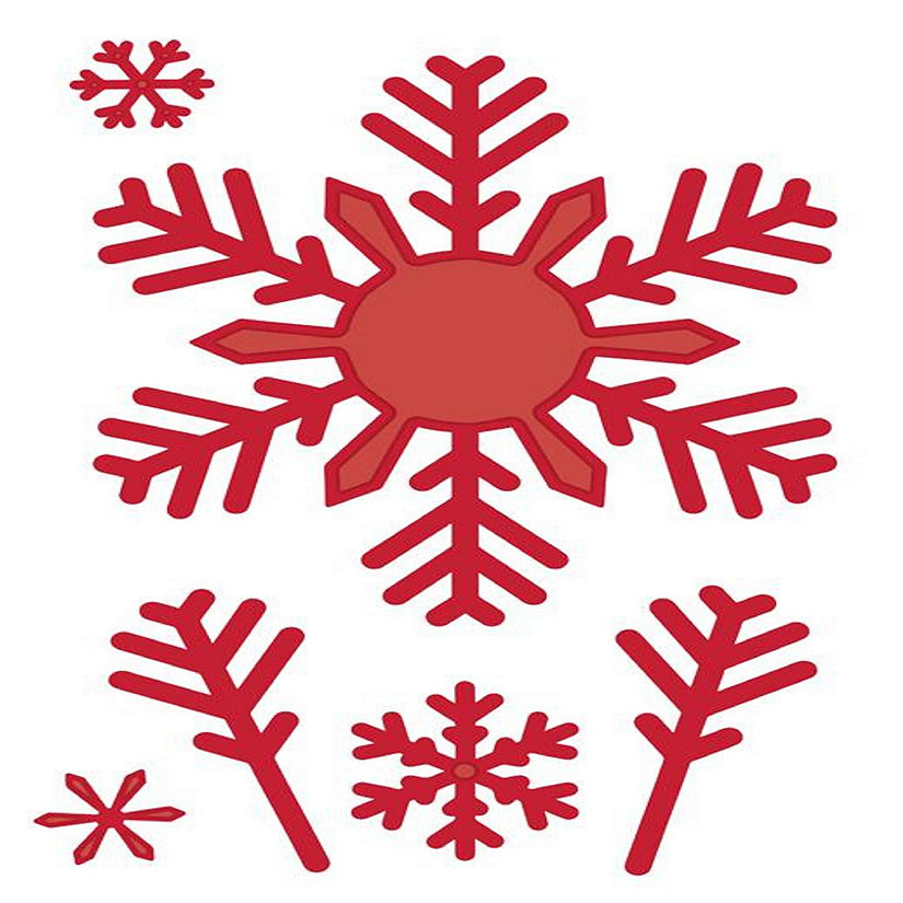 Creative Expressions Festive Collection Bold Snowflake Flurry Image