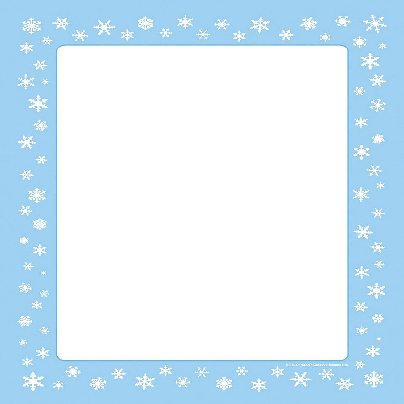 Creative Shapes Etc. - Designer Paper - Snowflakes (50 Sheet Package) Image