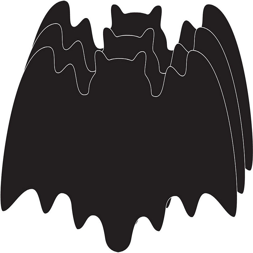 Creative Shapes Etc. - Die-cut Magnetic - Small Single Color Bat Image