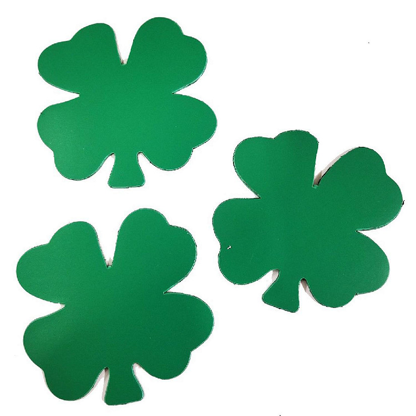 Creative Shapes Etc. - Die-cut Magnetic - Small Single Color Four Leaf Clover Image