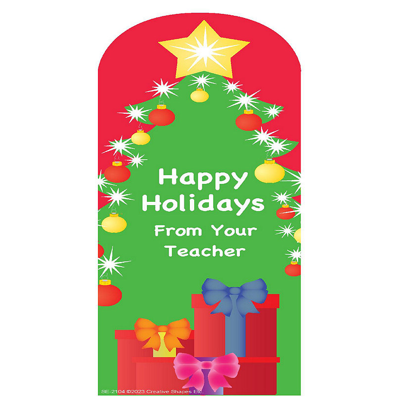 Creative Shapes Etc. - "From Your Teacher" Bookmarks -  Holidays Image