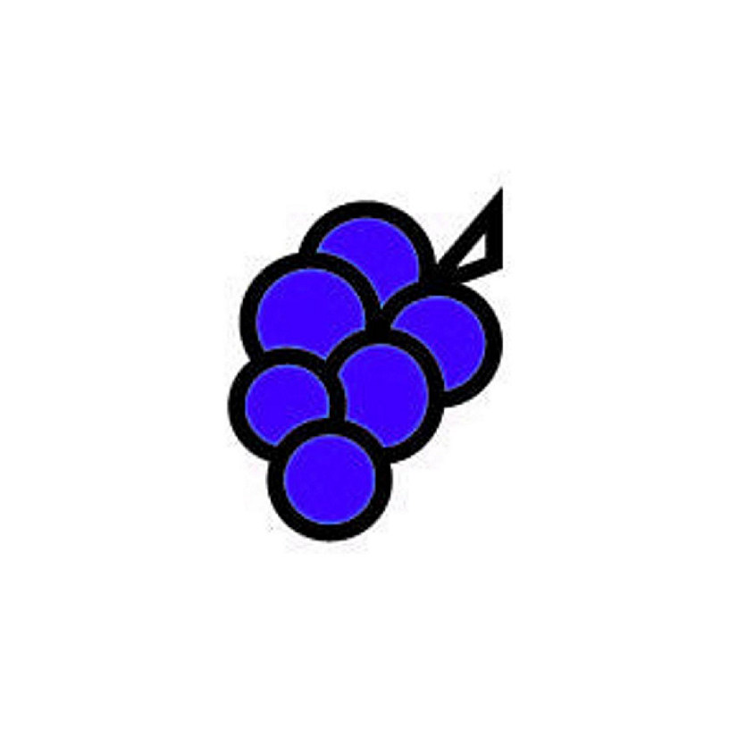 Creative Shapes Etc. - Incentive Stamp - Grapes Image