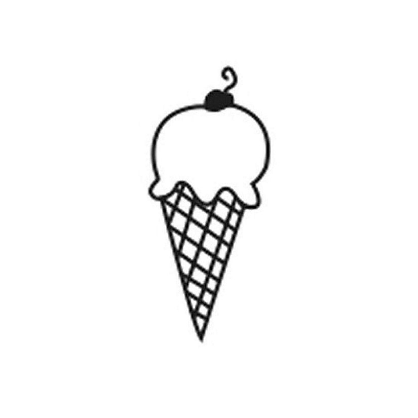 Creative Shapes Etc. - Incentive Stamp - Ice Cream Cone Image