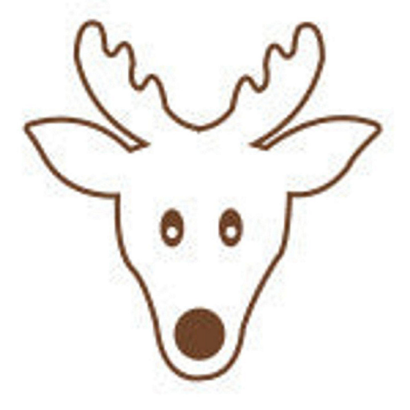 Creative Shapes Etc. - Incentive Stamp - Reindeer Image