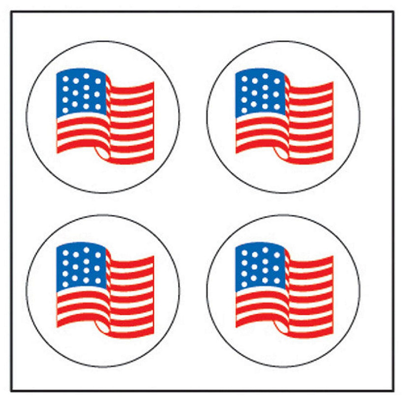 Creative Shapes Etc. - Incentive Stickers - Flag Image