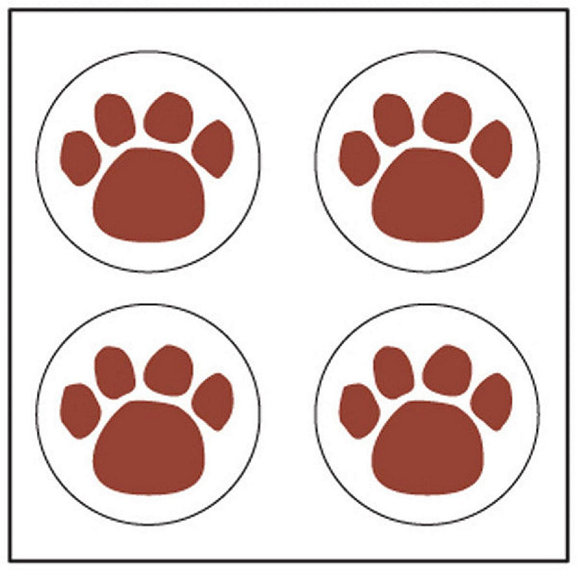 Creative Shapes Etc. - Incentive Stickers - Paw Print Image