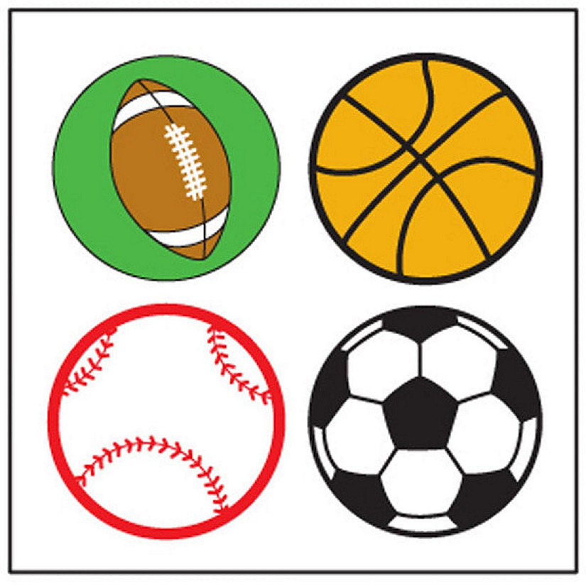 Creative Shapes Etc. - Incentive Stickers - Sports Image