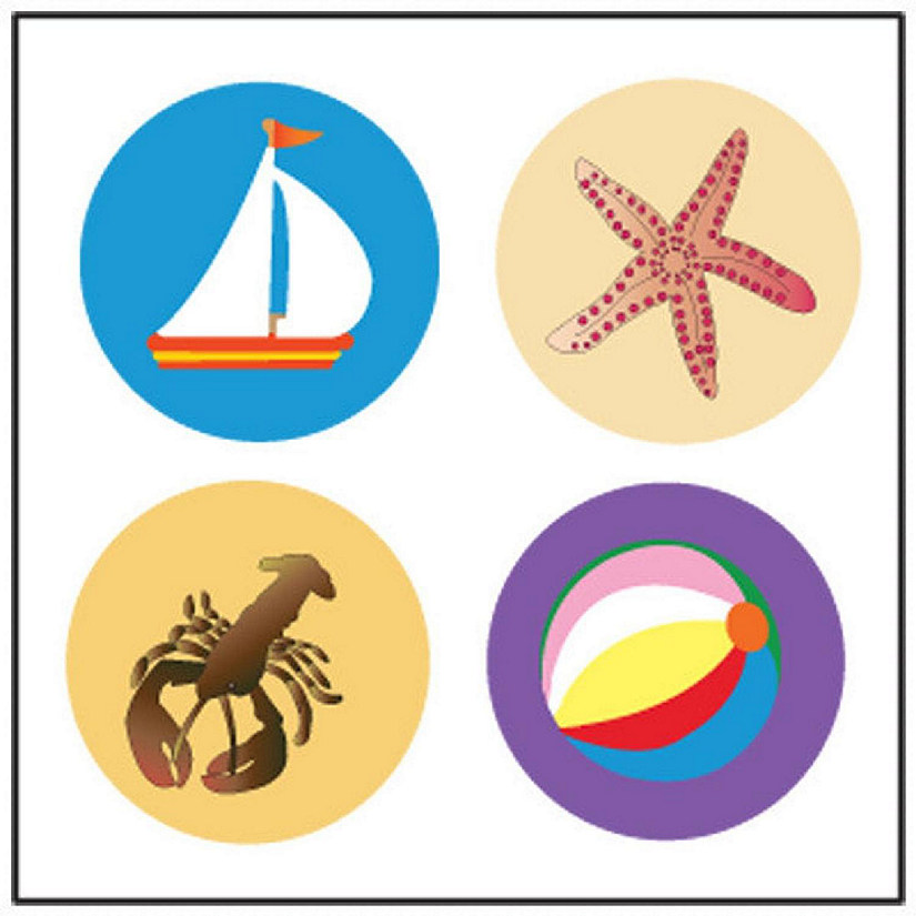 Creative Shapes Etc. - Incentive Stickers - Surf's Up Image