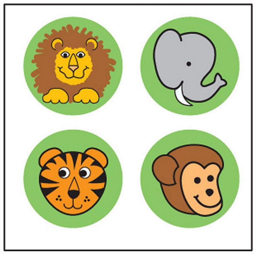Creative Shapes Etc. - Incentive Stickers - Zoo Image