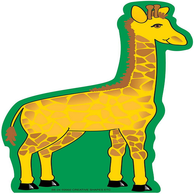Creative Shapes Etc. - Large Notepad - Giraffe Image