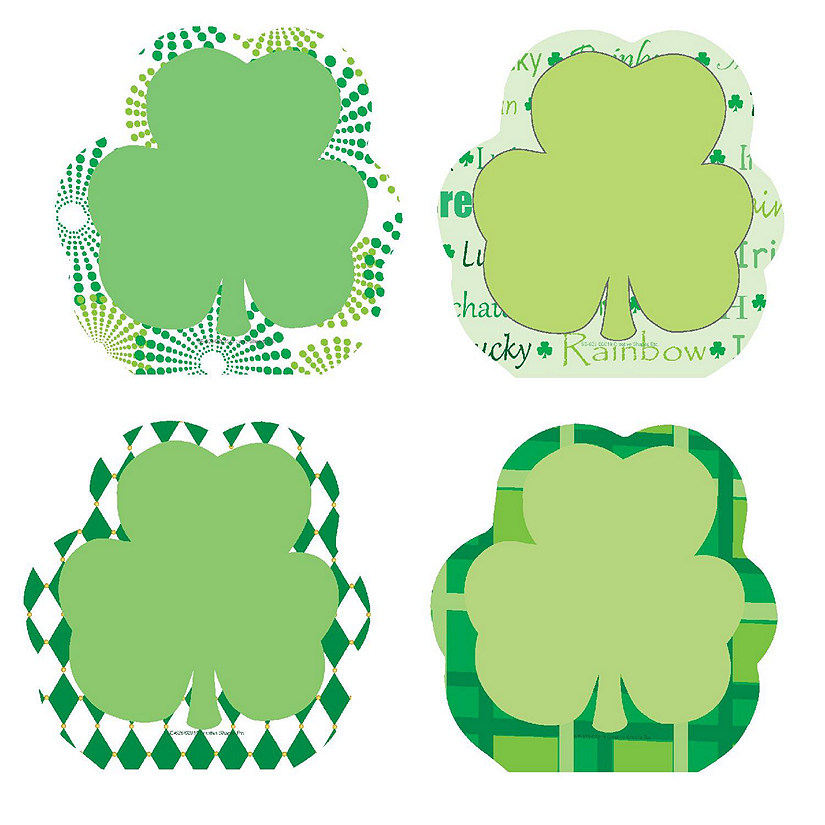 Creative Shapes Etc. - Mini Accents - St. Patty's Shamrock Variety Pack Image