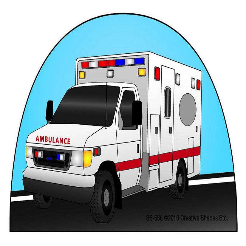 Creative Shapes Etc. - Mini Notepad Ambulance Image