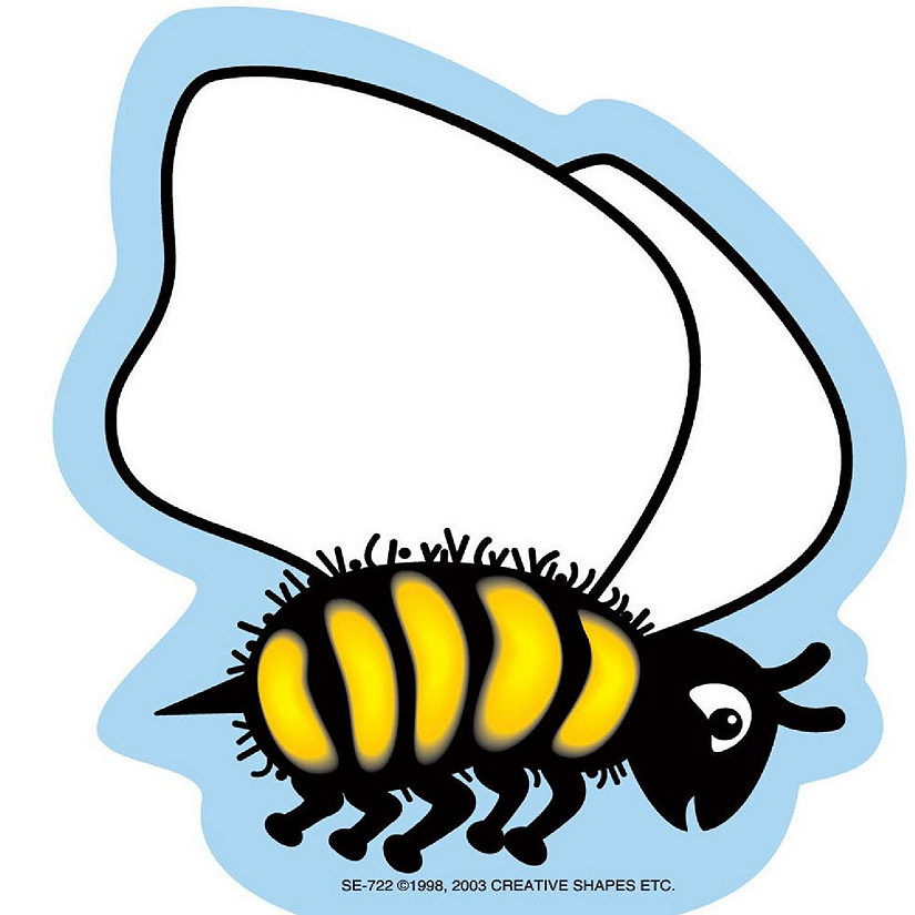 Creative Shapes Etc. - Mini Notepad - Bee Image