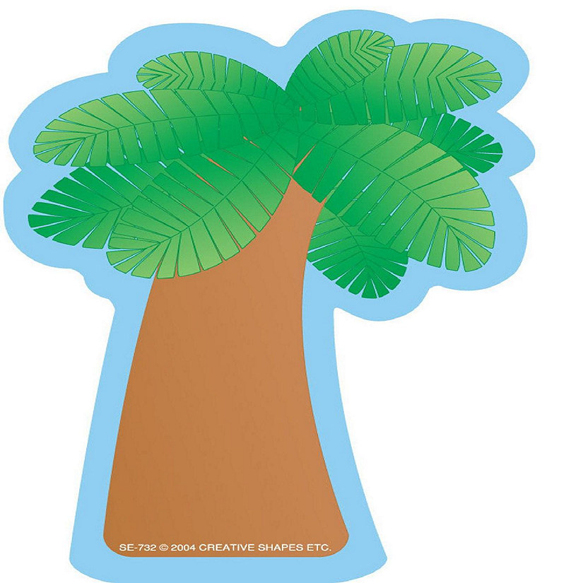 Creative Shapes Etc. - Mini Notepad - Palm Tree Image