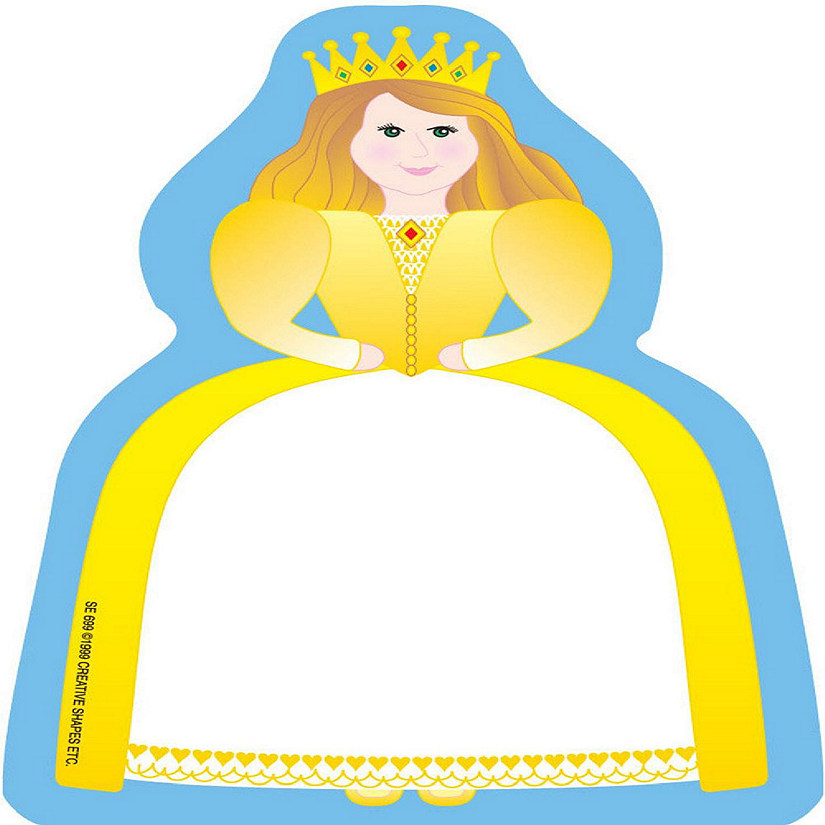 Creative Shapes Etc. - Mini Notepad - Queen/princess Image