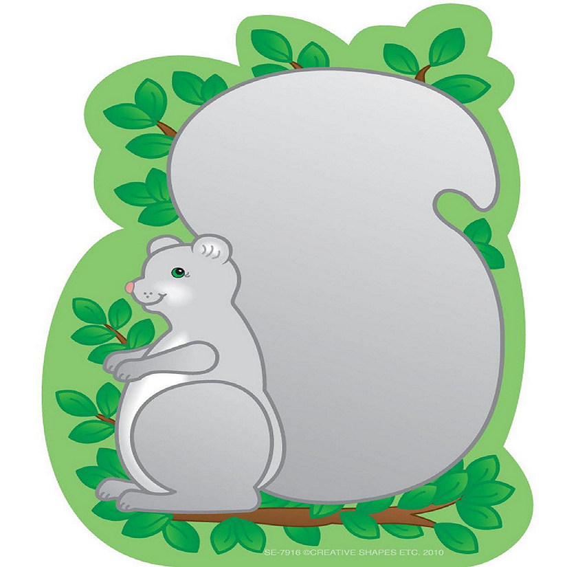 Creative Shapes Etc. - Mini Notepad - Squirrel Image