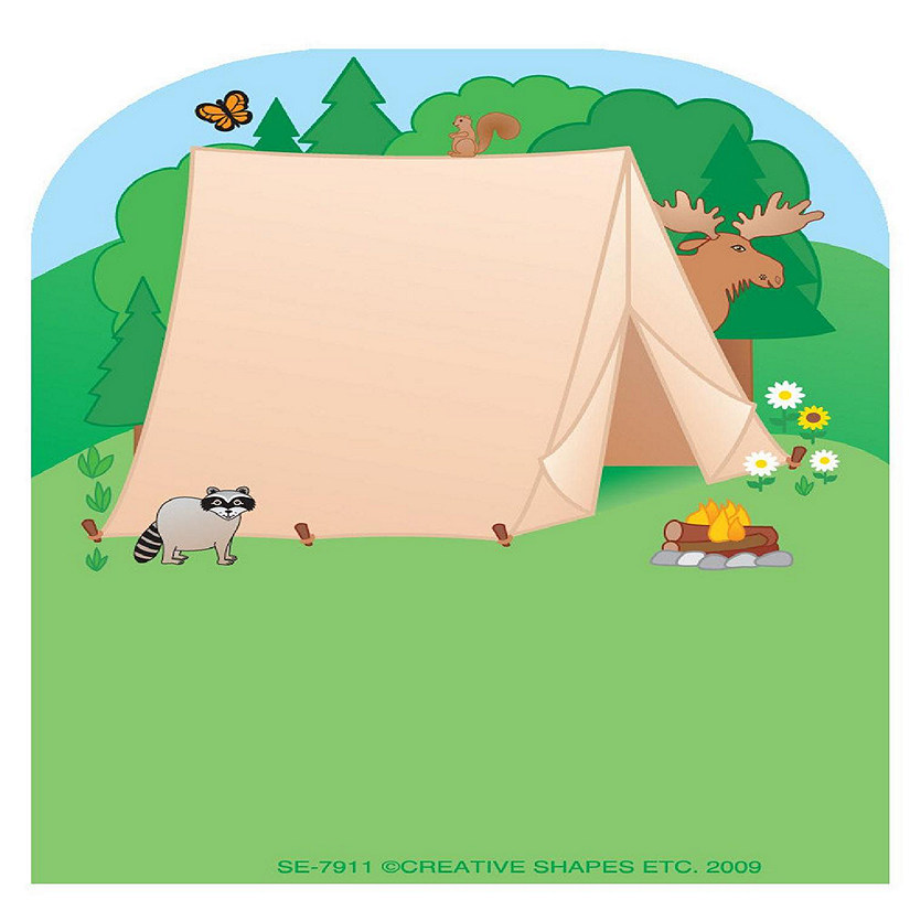Creative Shapes Etc. - Mini Notepad - Tent Image
