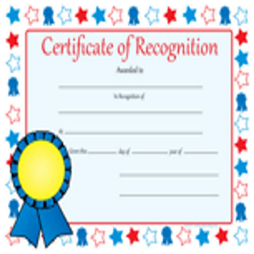 Creative Shapes Etc. - Recognition Certificate - Certificate Of Recognition Image